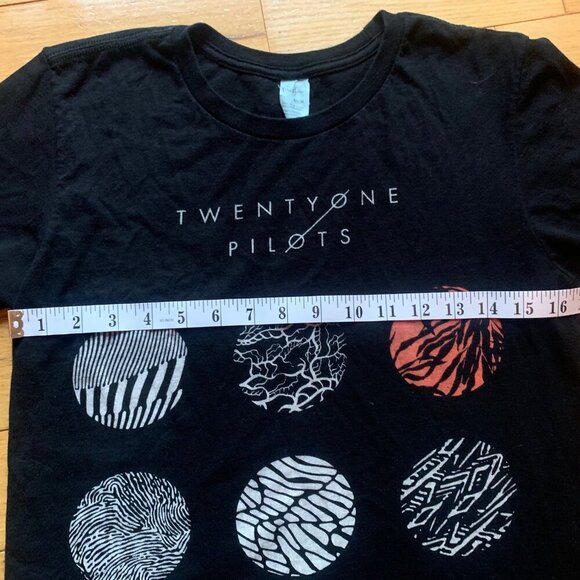 Twenty One Pilots Blurryface Album Cover Circles Graphic T-Shirt Black Size S - Picture 6 of 8